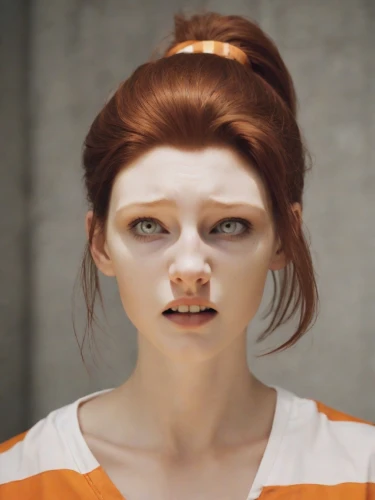 clary,redhead doll,clementine,the girl's face,doll's facial features,orange,woman face,redheaded,realdoll,head woman,scared woman,woman's face,scary woman,redheads,orange half,lindsey stirling,orange eyes,pippi longstocking,orange color,contacts,Photography,Natural