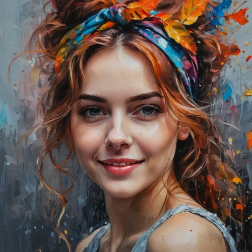 girl portrait,young woman,portrait of a girl,romantic portrait,oil painting,mystical portrait of a girl,oil painting on canvas,art painting,girl in flowers,boho art,girl in a wreath,woman portrait,fantasy portrait,world digital painting,girl in cloth,girl with cloth,beautiful girl with flowers,artist portrait,painting technique,girl wearing hat,Photography,General,Fantasy