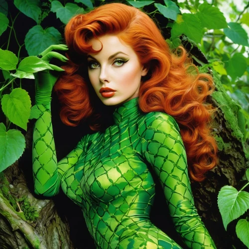poison ivy,ivy,background ivy,bodypaint,fantasy woman,the enchantress,dryad,in green,green skin,green mermaid scale,green mamba,bodypainting,green,body painting,green snake,ariel,patrol,mother nature,leaf green,green wallpaper,Conceptual Art,Fantasy,Fantasy 04