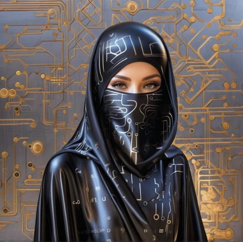 abaya,hijaber,burqa,islamic girl,burka,muslim woman,hijab,arabian,veil,arab,muslima,arabic background,dhabi,allah,cyberpunk,sheik,muslim background,balaclava,iranian,abu-dhabi,Conceptual Art,Sci-Fi,Sci-Fi 24