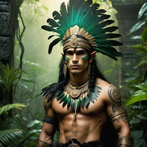 aztec,shamanic,tribal chief,pachamama,the american indian,shamanism,american indian,indian headdress,amazonian oils,maori,maya civilization,shaman,headdress,aztecs,native american,marvel of peru,polynesian,incas,inca,ancient people,Illustration,Retro,Retro 07