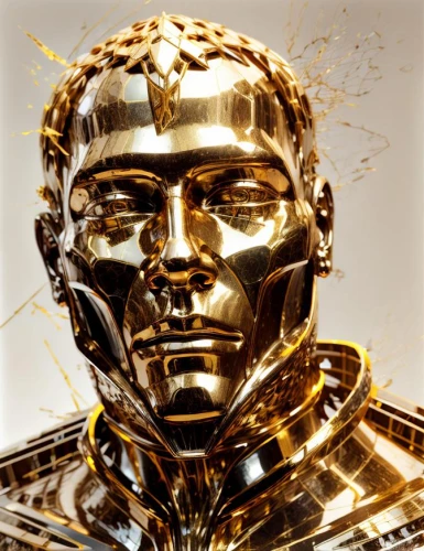 gold mask,golden mask,c-3po,gold paint stroke,gold foil 2020,centurion,ave,gold chalice,tutankhamun,iron mask hero,gold crown,armour,foil,foil and gold,knight armor,metal figure,gullideckel,tin,armor,cleanup