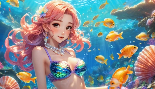 underwater background,mermaid background,nami,mermaid scales background,ocean background,mermaid vectors,coral,under the sea,ocean,summer background,coral charm,under the water,jellyfish,nemo,coral reef,aquarium,under sea,sea-life,ocean paradise,coral fish,Illustration,Japanese style,Japanese Style 02