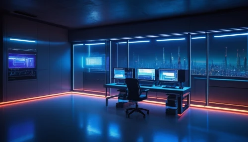 computer room,the server room,computer desk,modern office,computer workstation,sci fi surgery room,game room,neon human resources,cyberpunk,control center,cyberspace,working space,blur office background,cyber,visual effect lighting,barebone computer,data center,computer art,control desk,computer,Art,Classical Oil Painting,Classical Oil Painting 41