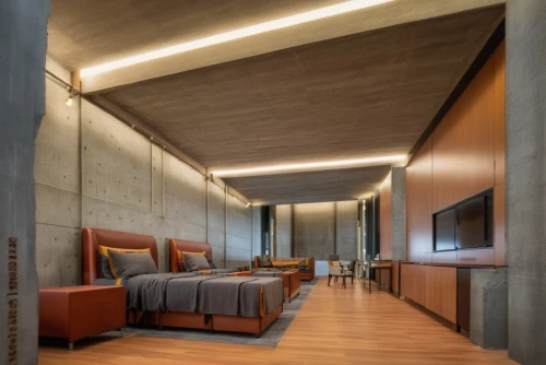 concrete ceiling,corten steel,exposed concrete,interior modern design,contemporary decor,modern decor,hallway space,archidaily,modern room,dunes house,structural plaster,wooden wall,wooden beams,modern architecture,concrete wall,concrete construction,loft,daylighting,contemporary,interior design,Photography,General,Realistic