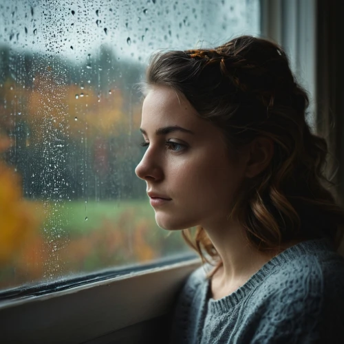 depressed woman,worried girl,sad woman,longing,rainy day,melancholy,to be alone,in the rain,loneliness,anxiety disorder,in thoughts,woman thinking,sad girl,sorrow,lover's grief,contemplation,thoughtful,depression,rainy weather,self-abandonment,Photography,General,Fantasy