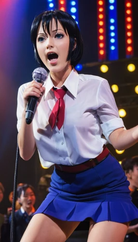 japanese idol,sonoda love live,rockabella,sailor,delta sailor,idol,cosplay image,nico,mari makinami,performing,jean button,jin deui,matsuno,2d,naginatajutsu,japanese kawaii,maimi fl,anime japanese clothing,singing,hinata,Photography,Artistic Photography,Artistic Photography 09