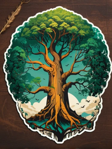 tree of life,celtic tree,flourishing tree,tree signboard,cardstock tree,bodhi tree,gold foil tree of life,wood background,argan tree,circle around tree,the branches of the tree,colorful tree of life,penny tree,oak tree,rosewood tree,magic tree,tree slice,arbor day,family tree,painted tree,Unique,Design,Sticker