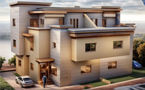 build by mirza golam pir,two story house,sky apartment,3d rendering,cubic house,residential house,architectural style,3d albhabet,modern architecture,modern house,large home,eco-construction,cube house,beautiful home,frame house,house shape,private house,house purchase,luxury real estate,house with caryatids