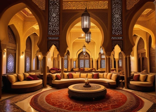 emirates palace hotel,king abdullah i mosque,riad,al nahyan grand mosque,qasr al watan,sultan qaboos grand mosque,crown palace,jumeirah,largest hotel in dubai,madinat,morocco,dragon palace hotel,sheikh zayed grand mosque,moroccan pattern,royal interior,sheihk zayed mosque,souk madinat jumeirah,jumeirah beach hotel,the cairo,marrakesh,Illustration,Abstract Fantasy,Abstract Fantasy 04