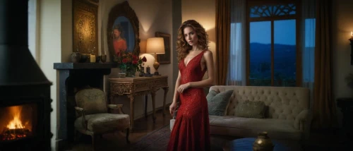 red gown,lady in red,man in red dress,evening dress,girl in a long dress,fireplace,fireplaces,deepika padukone,girl in red dress,girl in a long dress from the back,long dress,in red dress,celtic woman,digital compositing,elegant,fire place,accolade,candlelights,candlelight,red dress