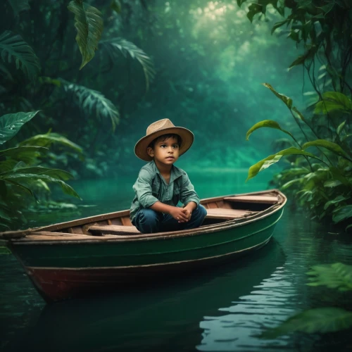 fishing float,vietnam,boat landscape,world digital painting,little boat,canoe,perched on a log,dugout canoe,raft,wooden boat,long-tail boat,backwaters,fisherman,girl on the boat,vietnam's,kerala,viet nam,children's background,row boat,cambodia,Photography,General,Fantasy