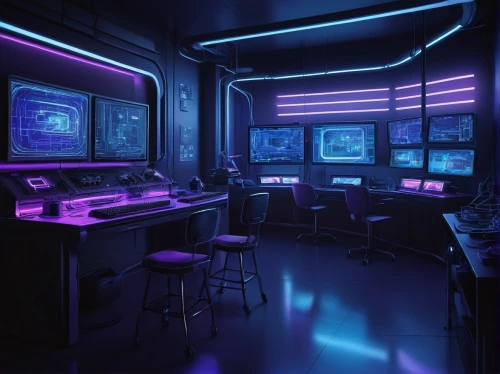 computer room,sci fi surgery room,ufo interior,the server room,neon human resources,neon coffee,nightclub,piano bar,game room,unique bar,retro diner,neon drinks,cosmetics counter,cyberpunk,neon cocktails,laboratory,research station,neon light drinks,study room,liquor bar,Illustration,Black and White,Black and White 35