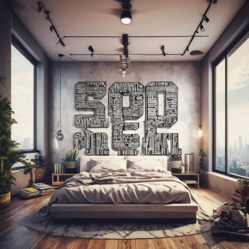 sleeping room,modern decor,wall decor,wall decoration,sofa bed,soft furniture,wall sticker,wall art,decorative letters,3d background,contemporary decor,sofa,sky apartment,loft,mobile video game vector background,3d mockup,interior decoration,wooden mockup,wall clock,decor,Illustration,Vector,Vector 21