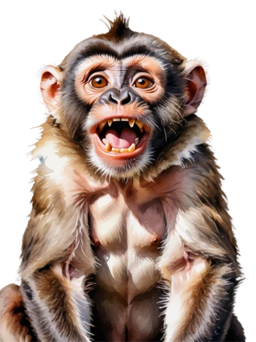 primate,tufted capuchin,barbary monkey,barbary ape,capuchin,macaque,monkey,white-fronted capuchin,marmoset,ape,chimpanzee,baby monkey,rhesus macaque,chimp,crab-eating macaque,baboon,war monkey,primates,the monkey,barbary macaque,Illustration,Paper based,Paper Based 24