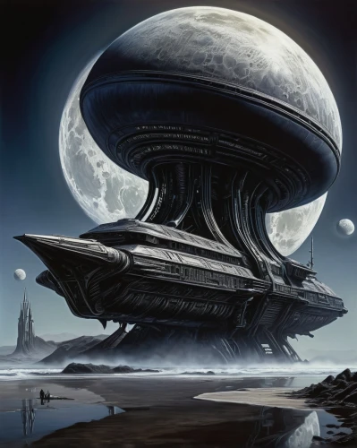 alien ship,sci fiction illustration,sci fi,extraterrestrial life,futuristic landscape,science fiction,saucer,science-fiction,alien planet,sci-fi,sci - fi,flying saucer,scifi,starship,airships,alien world,ufos,ufo,carrack,nautilus,Conceptual Art,Sci-Fi,Sci-Fi 02