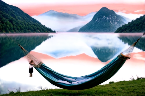 hammock,hammocks,hanging chair,tranquility,idyllic,peacefulness,floating over lake,beautiful lake,tent camping,lake lucerne region,peaceful,landscape background,campire,idyll,beautiful landscape,bernese oberland,fishing tent,tranquil,hanging swing,camping tents,Illustration,American Style,American Style 11