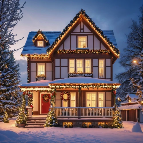 winter house,christmas house,christmas landscape,christmas scene,the holiday of lights,gingerbread house,myfestiveseason romania,beautiful home,christmas light,nordic christmas,the gingerbread house,new england style house,winter wonderland,christmas snow,christmas town,christmas motif,two story house,festive decorations,warm and cozy,half-timbered house,Photography,General,Realistic