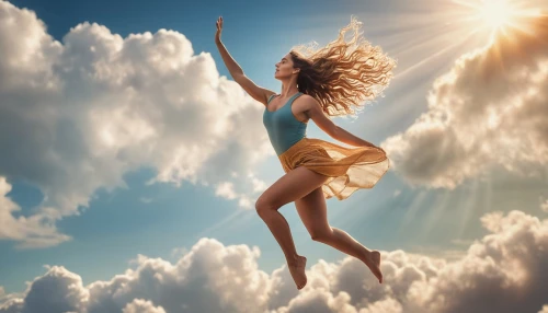 leap for joy,fairies aloft,flying girl,little girl in wind,gracefulness,flying seed,divine healing energy,flying dandelions,cheerfulness,leaping,weightless,leap,believe can fly,flying seeds,flying,flying heart,dandelion flying,trampolining--equipment and supplies,photo manipulation,be free,Photography,General,Commercial