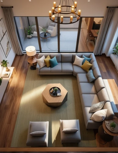 modern living room,penthouse apartment,living room,luxury home interior,livingroom,interior modern design,apartment lounge,family room,loft,contemporary decor,modern decor,sitting room,modern room,home interior,floorplan home,smart home,bonus room,3d rendering,hardwood floors,interior design,Photography,General,Realistic