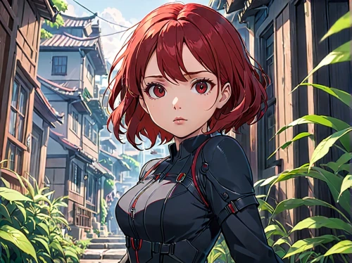 honolulu,persona,red-haired,cg artwork,sanya,wiz,shinjuku,game illustration,meteora,uruburu,flora,shibuya,french digital background,vanessa (butterfly),fran,portrait background,japanese sakura background,background images,sakura background,ganai,Anime,Anime,Traditional