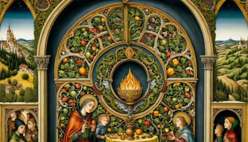 the annunciation,tabernacle,nativity of christ,candlemas,meticulous painting,christ feast,nativity of jesus,the prophet mary,panel,nativity,renaissance,church painting,advent wreath,eucharistic,advent candle,pentecost,fourth advent,holy family,fresco,tapestry,Art,Classical Oil Painting,Classical Oil Painting 28