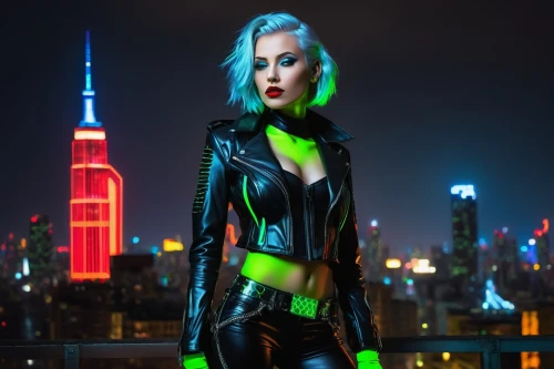 neon body painting,neon makeup,birds of prey-night,latex clothing,neon,neon lights,neon light,neon colors,catwoman,neon human resources,neon arrows,cyberpunk,electro,femme fatale,high-visibility clothing,neon sign,birds of prey,futuristic,latex,green,Conceptual Art,Daily,Daily 18
