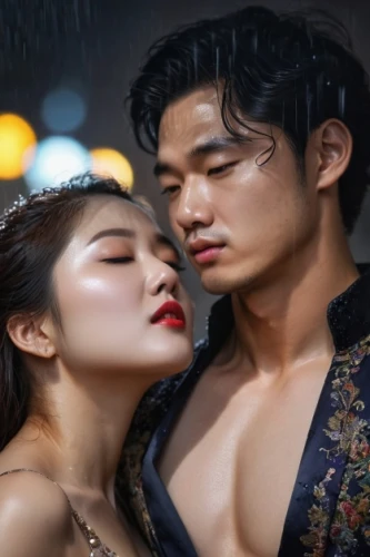 korean drama,kdrama,throughout the game of love,romance novel,korean culture,dancing couple,romantic scene,romantic portrait,korean history,love in the mist,amorous,choi kwang-do,asian culture,arang,young couple,daegeum,miyeok guk,asian vision,in the rain,adelphan