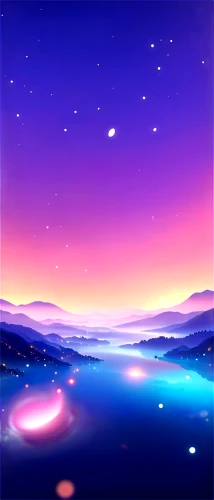 dusk background,colorful stars,starry sky,night sky,landscape background,ocean background,nightsky,sailing blue purple,sea night,rainbow and stars,purple landscape,star sky,clear night,night stars,starlight,evening lake,fairy galaxy,colorful background,falling stars,moon and star background,Illustration,Realistic Fantasy,Realistic Fantasy 01