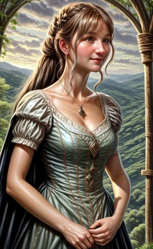 celtic queen,fantasy portrait,rapunzel,jane austen,celtic harp,woman of straw,fantasy woman,celtic woman,jessamine,fantasy picture,fairy tale character,a charming woman,hobbiton,fae,fantasy art,young woman,lilian gish - female,girl with tree,portrait background,mystical portrait of a girl