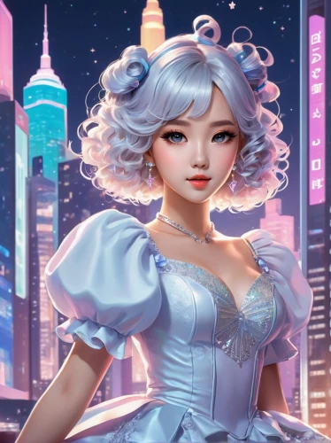 elsa,cinderella,chongqing,hk,shanghai,fantasy portrait,cg artwork,world digital painting,game illustration,fantasy city,shanghai disney,siu mei,neo-burlesque,fantasy girl,ice queen,rosa ' amber cover,xiangwei,diamond background,xizhi,hong,Unique,3D,Isometric