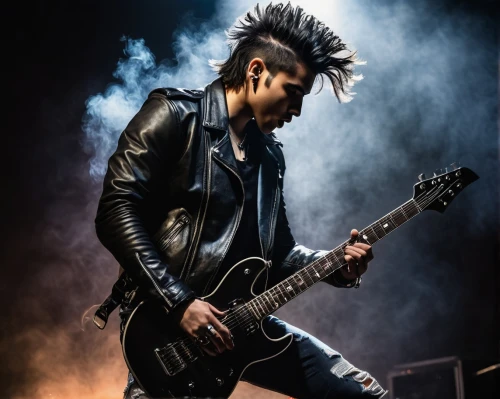 rocker,guitarist,lead guitarist,rock,mohawk hairstyle,punk,rock music,electric guitar,mohawk,rock concert,rockstar,vanitas,bass guitar,hot metal,guitar player,the edge,punk design,rock 'n' roll,ibanez,guitor,Illustration,Vector,Vector 02