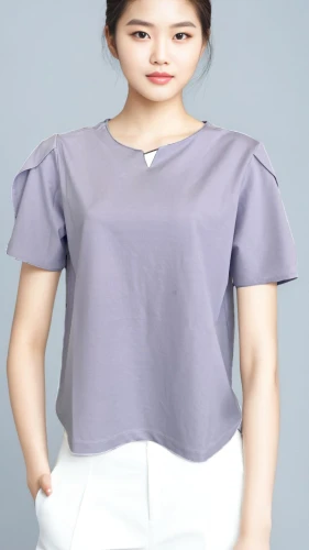 cotton top,songpyeon,hanbok,transparent background,on a transparent background,long-sleeved t-shirt,miyeok guk,seolleongtang,grey background,blouse,lotte,girl in t-shirt,polo shirt,png transparent,tee,portrait background,samcheok times editor,solar,sujeonggwa,undershirt,Female,Southeast Asians,One Side Up,Youth adult,L,Confidence,Dress Pants,Pure Color,White