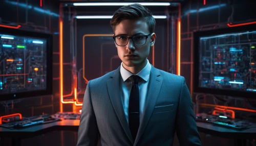 blur office background,neon human resources,cyber glasses,night administrator,barebone computer,man with a computer,computer business,ceo,administrator,businessman,3d man,spy-glass,cyber,engineer,accountant,advisors,business man,spy,white-collar worker,sysadmin,Illustration,Abstract Fantasy,Abstract Fantasy 22