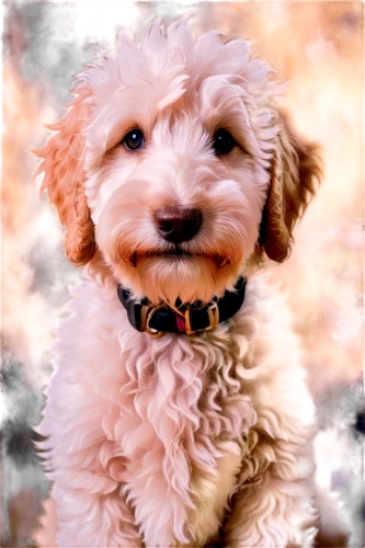 cavapoo,maltepoo,goldendoodle,cavachon,toy poodle,havanese,miniature poodle,lagotto romagnolo,poodle crossbreed,labradoodle,shih-poo,english white terrier,sealyham terrier,bichon,yorkipoo,bichon frisé,lakeland terrier,cute puppy,shih poo,schnoodle,Conceptual Art,Oil color,Oil Color 10