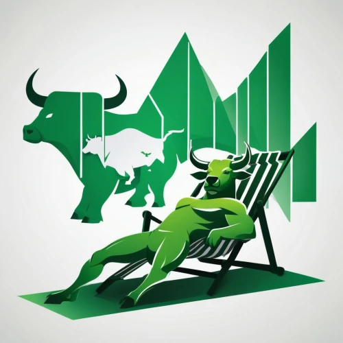 green animals,stock trader,horoscope taurus,mutual fund,cow icon,stock markets,bulls,taurus,stock broker,stock market,stock exchange broker,bullish,mutual funds,green,riding mower,capital markets,dow jones,triumph motor company,stock trading,triceratops,Unique,Design,Logo Design