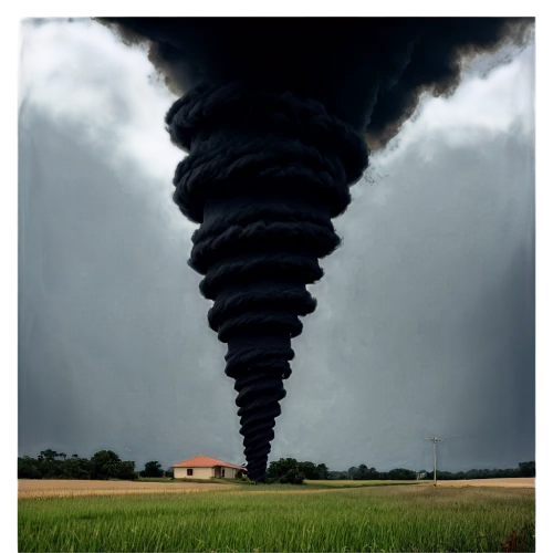 tornado,tornado drum,nature's wrath,cloud towers,wind turbines,apocalypse,carbon dioxide,natural phenomenon,a plume of ash,climate protection,dark cloud,whirlwind,cloud image,cloud formation,climate change,environmental destruction,atmospheric phenomenon,smokestack,carbon emission,factory chimney,Photography,Documentary Photography,Documentary Photography 12