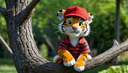 tigger,a tiger,tigerle,felidae,tiger,tiger head,young tiger,he is climbing up a tree,toyger,asian tiger,tiger cat,amurtiger,bengal,sumatran tiger,head cover,plush figure,bengalenuhu,tree loc sesame,chestnut tiger,tigers,Art,Classical Oil Painting,Classical Oil Painting 42