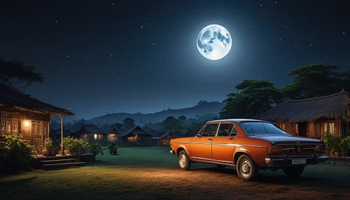 moon car,moon and star background,moonlit night,night scene,big moon,moonshine,moonlight,moonlit,moon night,lunar,moon at night,the moon,dacia,night photo,moon,moon and star,the moon and the stars,moon shine,datsun truck,super moon,Photography,General,Realistic
