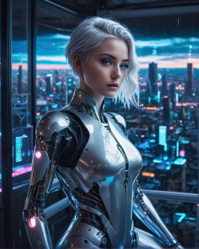 futuristic,cyborg,cyberpunk,cyber,scifi,metropolis,nova,valerian,cybernetics,sci fi,sci-fi,sci - fi,ai,echo,cg artwork,artificial intelligence,silver,steel,women in technology,samara,Conceptual Art,Fantasy,Fantasy 32