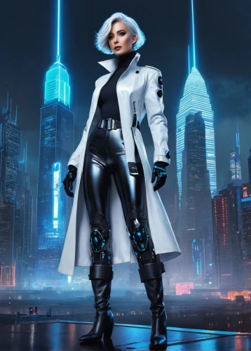 sci fiction illustration,cg artwork,futuristic,imperial coat,sci fi,cyberpunk,sci - fi,sci-fi,scifi,dystopian,female doctor,metropolis,cyber,samara,protective suit,concept art,ice queen,merc,winterblueher,cybernetics,Conceptual Art,Daily,Daily 24