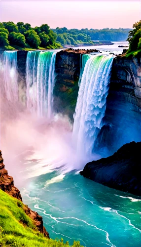 niagara falls,victoria falls,niagara,waterfalls,green waterfall,falls,water fall,beautiful landscape,brown waterfall,landscapes beautiful,wasserfall,falls of the cliff,waterfall,water falls,flowing water,jet d'eau,nile river,wonders of the world,amazing nature,godafoss,Illustration,Paper based,Paper Based 24