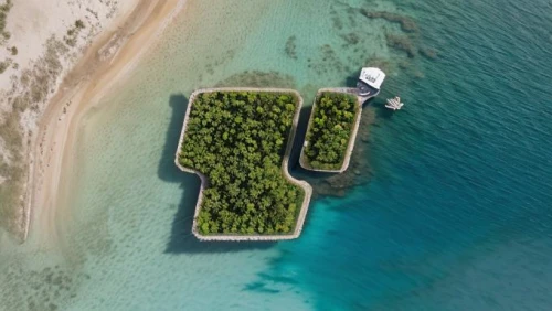 atoll from above,aerial view of beach,island suspended,artificial island,maldives mvr,deserted island,flying island,green island,atoll,maldivian rufiyaa,artificial islands,island poel,duiker island,uninhabited island,veligandu island,floating huts,coastal protection,maldive islands,maldives,heron island,Realistic,Landscapes,Tropical