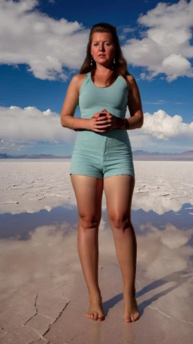 plus-size model,the body of water,salt desert,plus-size,salt flat,keto,digital compositing,cellulite,salt-flats,fat,beach background,the third largest salt lake in the world,saltpan,body of water,salt flats,plus-sized,gordita,fatayer,photoshop manipulation,spherical,Outdoor,Salar de Uyuni