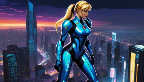 heavy object,asuka langley soryu,nova,superhero background,sci fiction illustration,evangelion eva 00 unit,futuristic,sapphire,valerian,andromeda,skyflower,symetra,metropolis,sci fi,scifi,skycraper,azure,cg artwork,evangelion unit-02,neon body painting,Conceptual Art,Sci-Fi,Sci-Fi 23