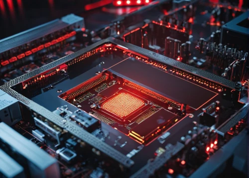 amd,motherboard,gpu,ryzen,cpu,graphic card,processor,computer chips,red matrix,fractal design,computer chip,mother board,multi core,pcb,pc,semiconductor,computer cooling,pentium,computer hardware,tilt shift,Conceptual Art,Daily,Daily 06