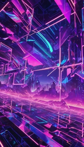 cyberspace,futuristic landscape,ultraviolet,vapor,3d background,purpleabstract,dimension,cube background,panoramical,cyber,fractal environment,cubes,virtual,neon lights,virtual landscape,ufo interior,scifi,dimensional,purple wallpaper,cyberpunk,Illustration,Vector,Vector 16