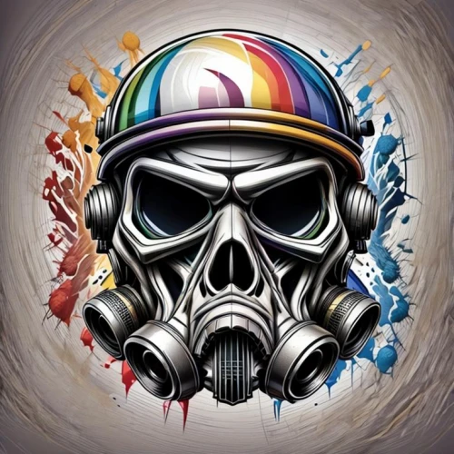 dark side,darth vader,stormtrooper,respirator,respirators,rainbow background,smoke background,gas mask,smoke art,skull racing,motorcycle helmet,graffiti art,panhead,destroy,psychedelic art,bicycle helmet,vader,overtone empire,automotive decal,skull allover