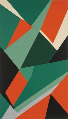 green folded paper,greed,chevrons,patrol,green sail black,seismic,matruschka,abstraction,petrol,abstract shapes,zigzag,polychrome,abstract painting,tri-color,tiegert,abstract retro,tile,bicolor,parquet,green,Art,Artistic Painting,Artistic Painting 08