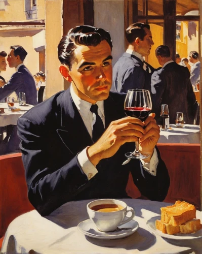 woman drinking coffee,espresso,apéritif,caffè americano,aperitif,cuban espresso,woman at cafe,café au lait,aperol,negroni,café,connoisseur,pipe smoking,caffè macchiato,parisian coffee,drinking,a drink,drinking establishment,man talking on the phone,drinking coffee,Illustration,Retro,Retro 04